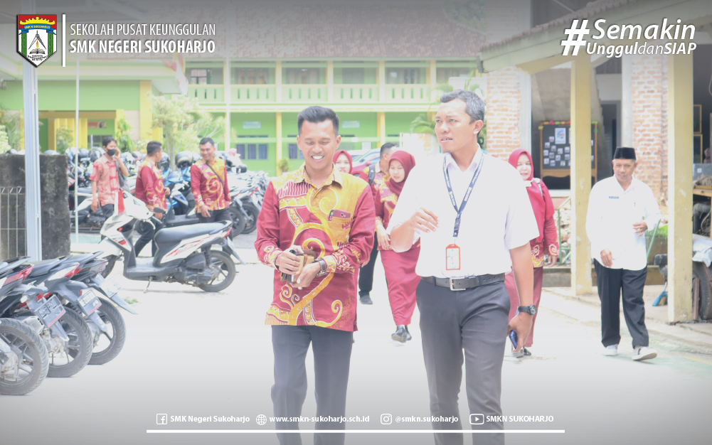 Kunjungan Studi Komparasi BKK SMK Negeri Sukoharjo ke BKK SMK Negeri 3 Metro