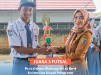 Juara 3 Futsal Gebyar Milad UAP 2023