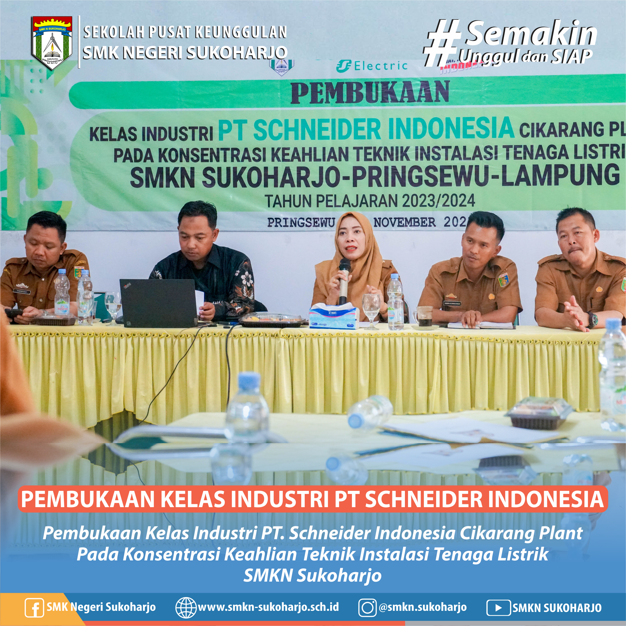 Pembukaan Kelas Industri PT Schneider Indonesia