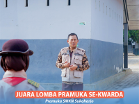 Juara Pada "Gelar Kreativitas Panca Lomba Ke-XII Se-Kwartir Daerah Lampung"