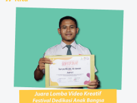 Juara 1 Lomba Pembuatan Video Kreatif pada Festival Dedikasi Anak Bangsa