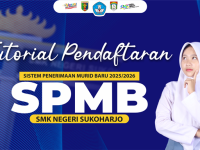 Tutorial Pengisian Formulir Pendaftaran SPMB SMK Negeri Sukoharjo Pringsewu TP. 2025/2026